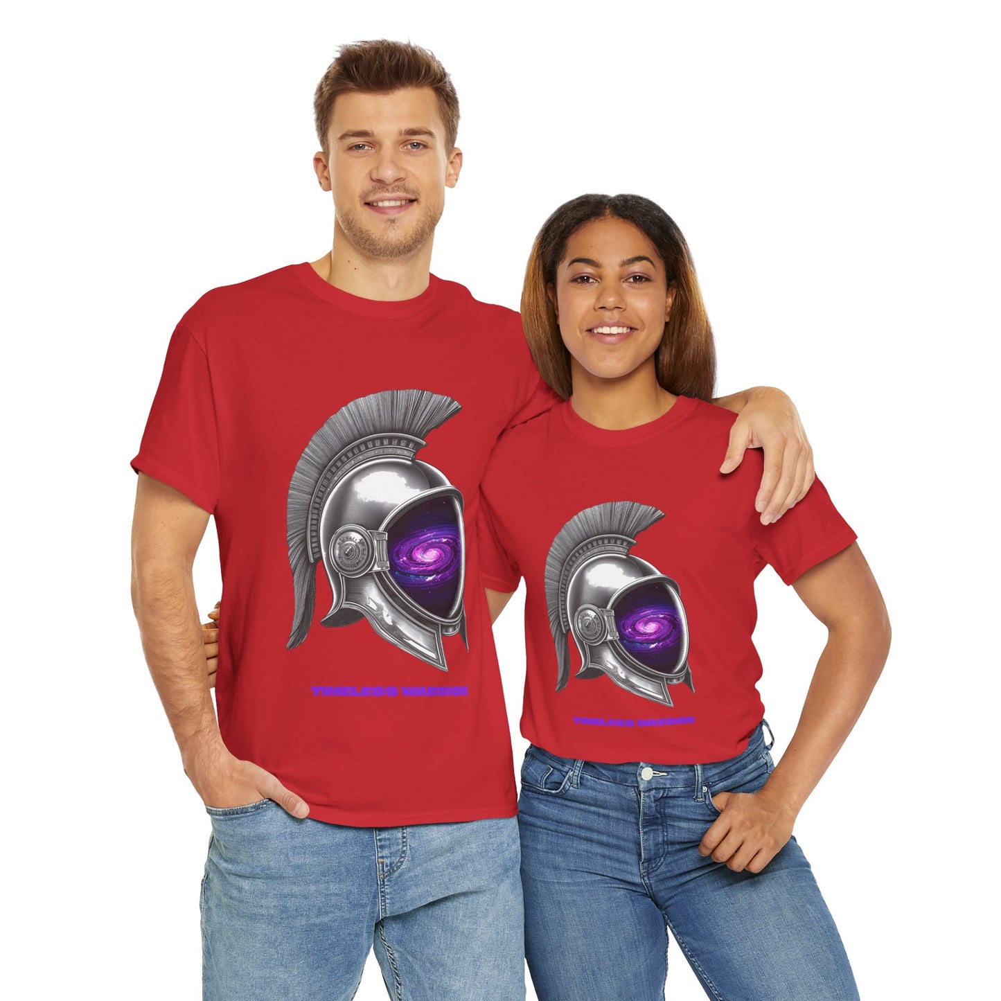 Cosmic Warrior Tee - Galactic Spartan Unisex T-Shirt