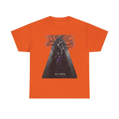 Unisex GROWTH / METROPOLIS T-Shirt | Abstract Tree Root Building Graphic Tee