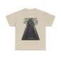 Unisex GROWTH / METROPOLIS T-Shirt | Abstract Tree Root Building Graphic Tee