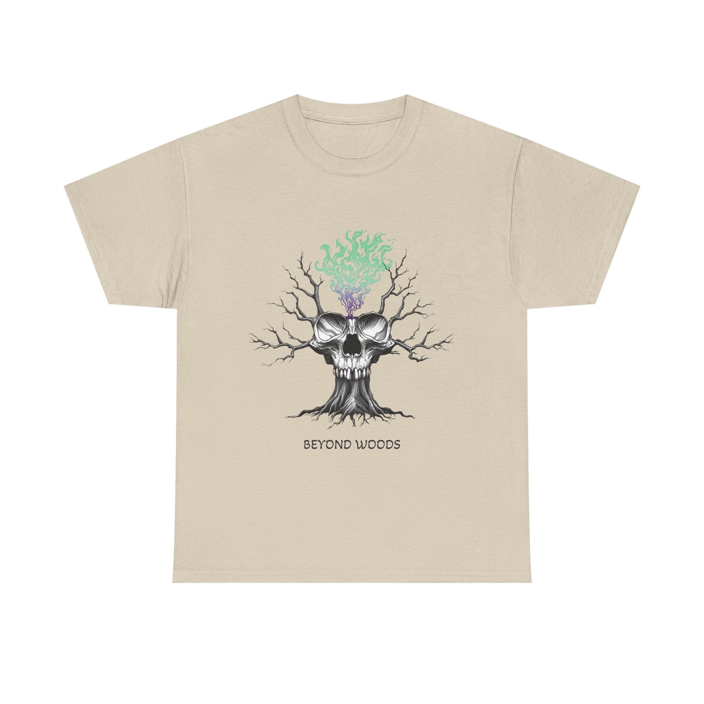 Unisex Gothic Tree of Life Skull Tee