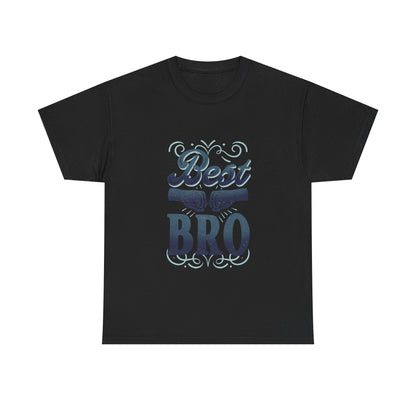Best Bro Unisex Heavy Cotton Tee | Perfect Gift for Brother