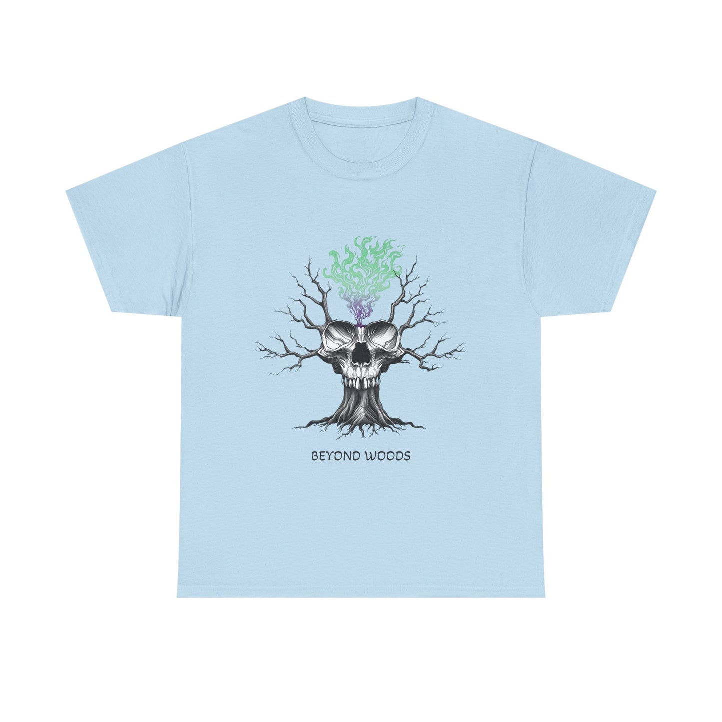Unisex Gothic Tree of Life Skull Tee