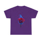 Unisex Blazing Blue Rose T-Shirt - Fire & Flower Graphic Tee