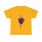 Unisex Blazing Blue Rose T-Shirt - Fire & Flower Graphic Tee