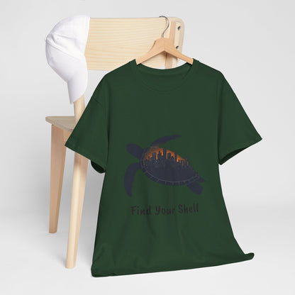 Sea Turtle Tee - Find Your Shell Design