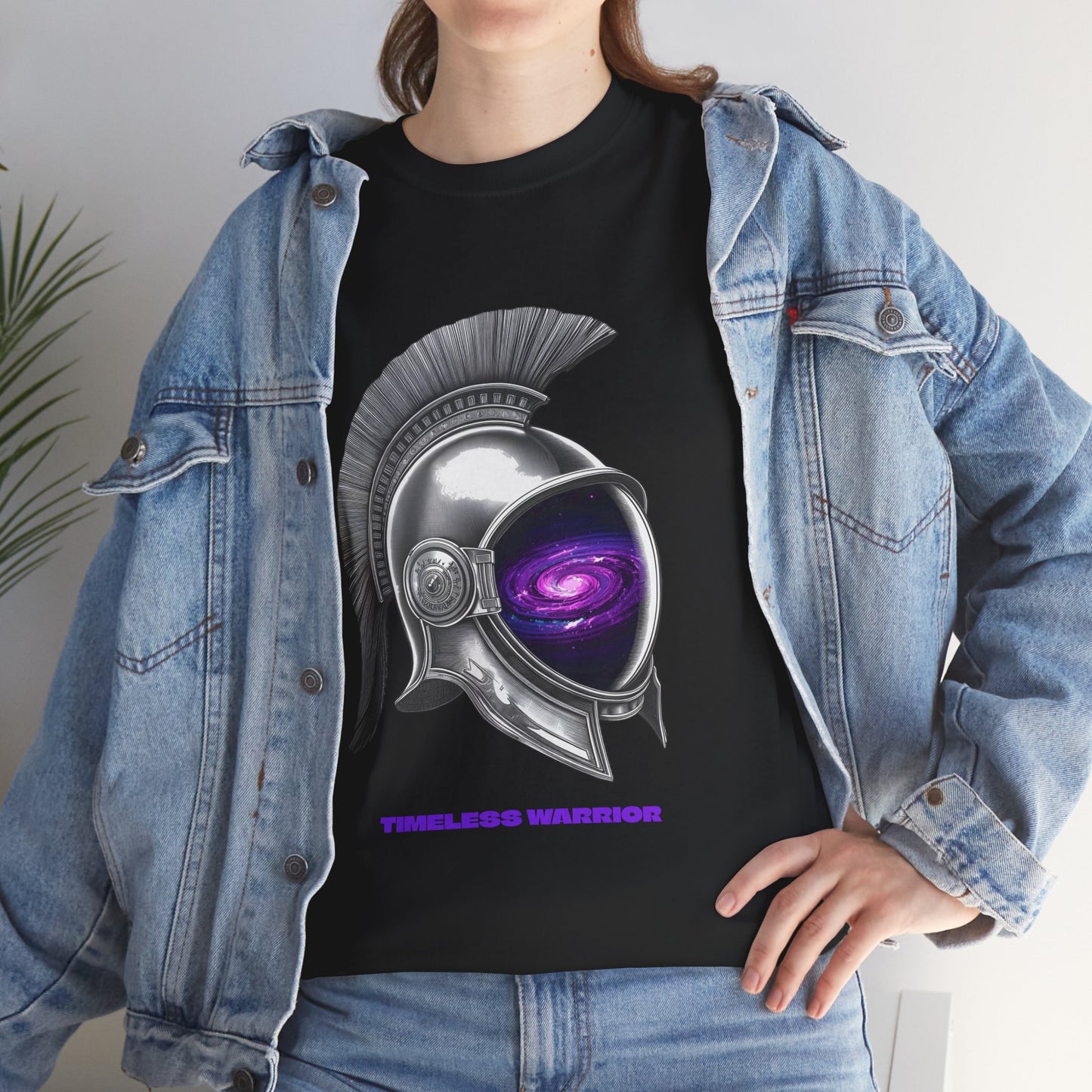 Cosmic Warrior Tee - Galactic Spartan Unisex T-Shirt