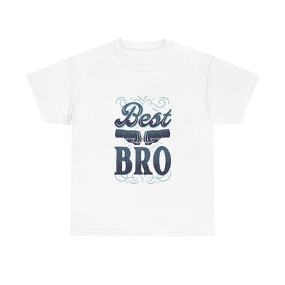 Best Bro Unisex Heavy Cotton Tee | Perfect Gift for Brother