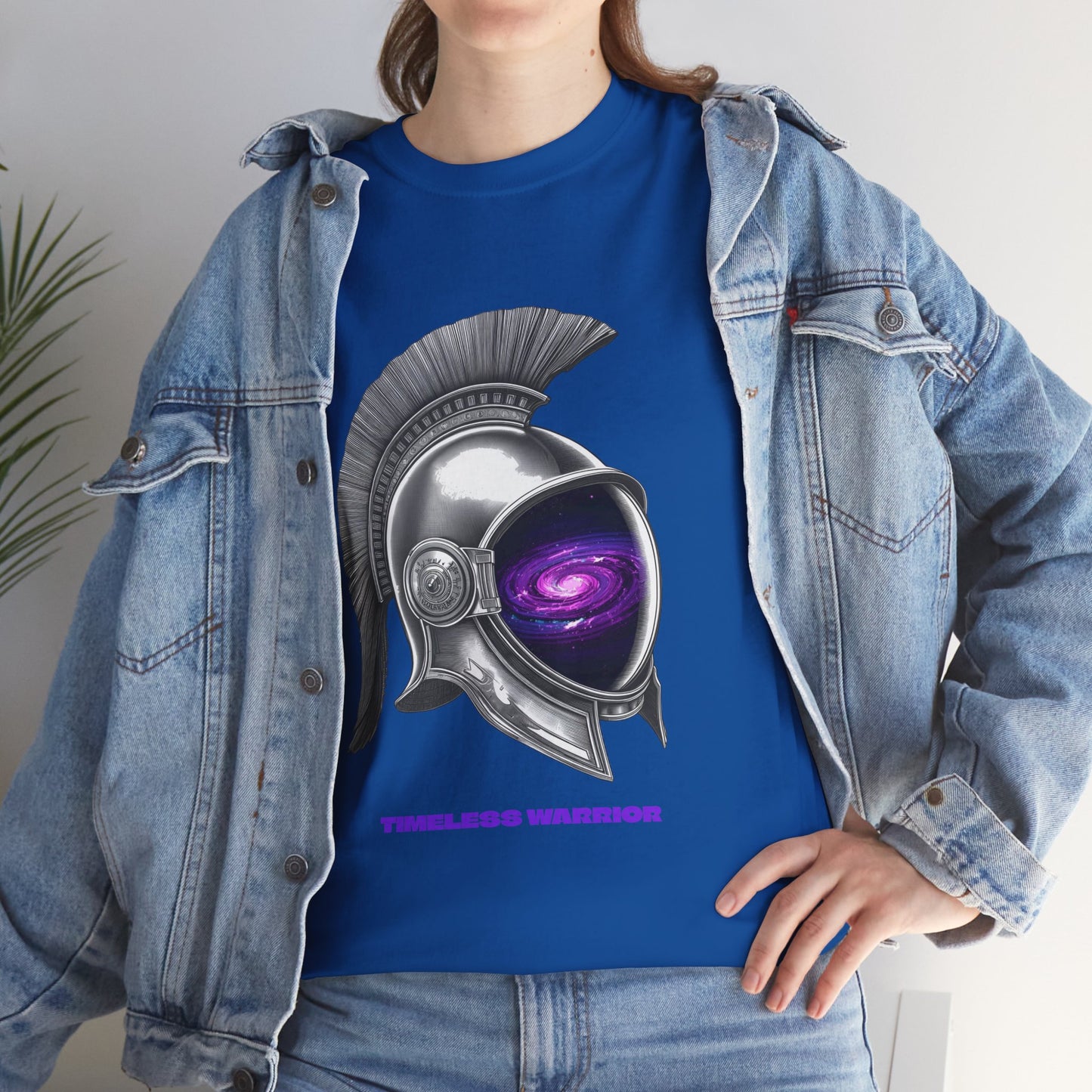 Cosmic Warrior Tee - Galactic Spartan Unisex T-Shirt