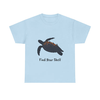Sea Turtle Tee - Find Your Shell Design