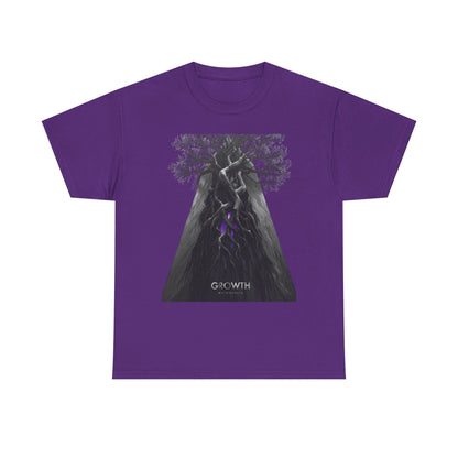 Unisex GROWTH / METROPOLIS T-Shirt | Abstract Tree Root Building Graphic Tee