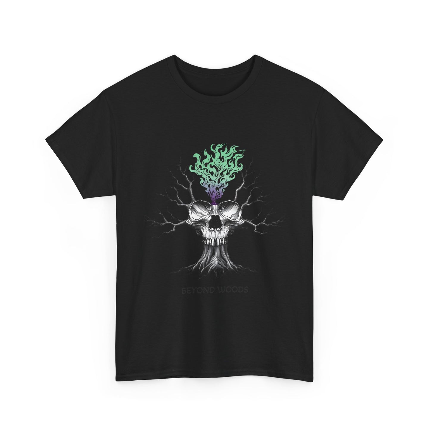 Unisex Gothic Tree of Life Skull Tee