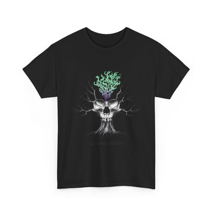 Unisex Gothic Tree of Life Skull Tee
