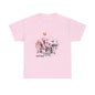 **Unisex Heavy Cotton Tee - Enchanted Forest Graphic T-Shirt**