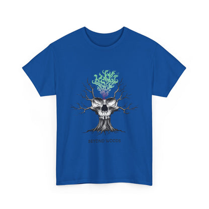 Unisex Gothic Tree of Life Skull Tee
