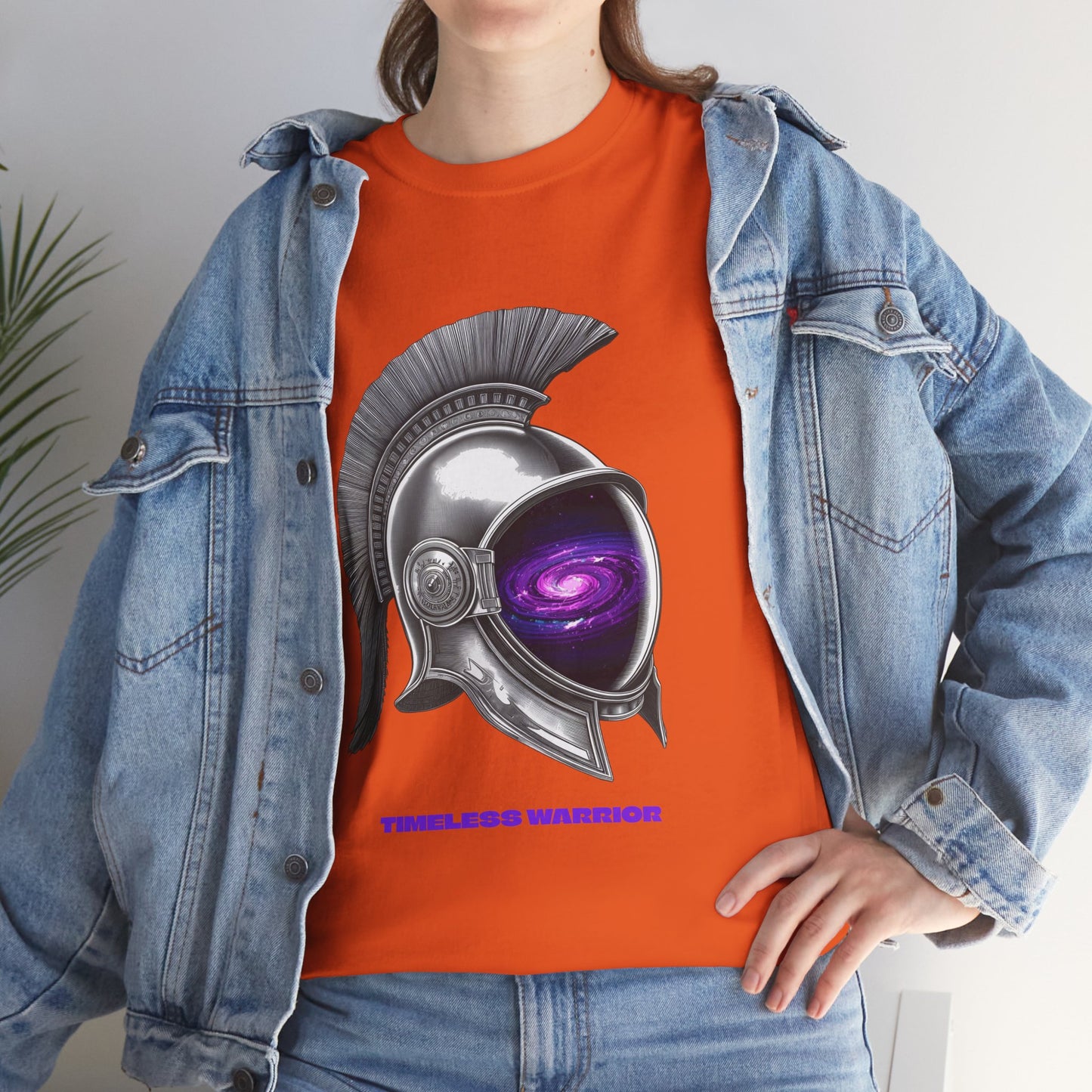 Cosmic Warrior Tee - Galactic Spartan Unisex T-Shirt