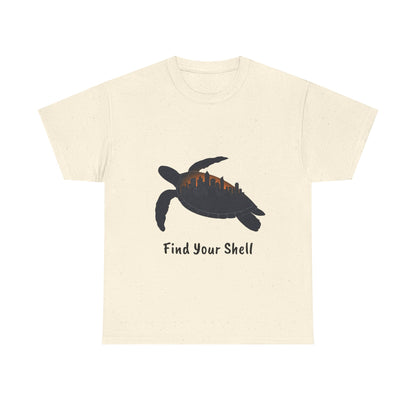 Sea Turtle Tee - Find Your Shell Design