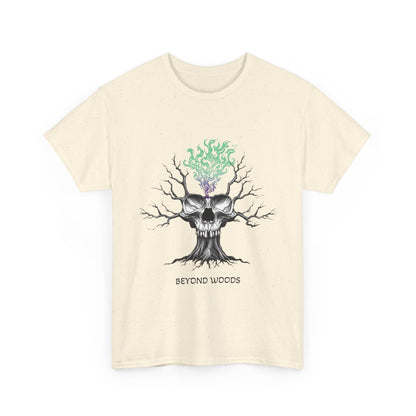 Unisex Gothic Tree of Life Skull Tee