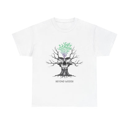 Unisex Gothic Tree of Life Skull Tee