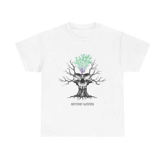 Unisex Gothic Tree of Life Skull Tee