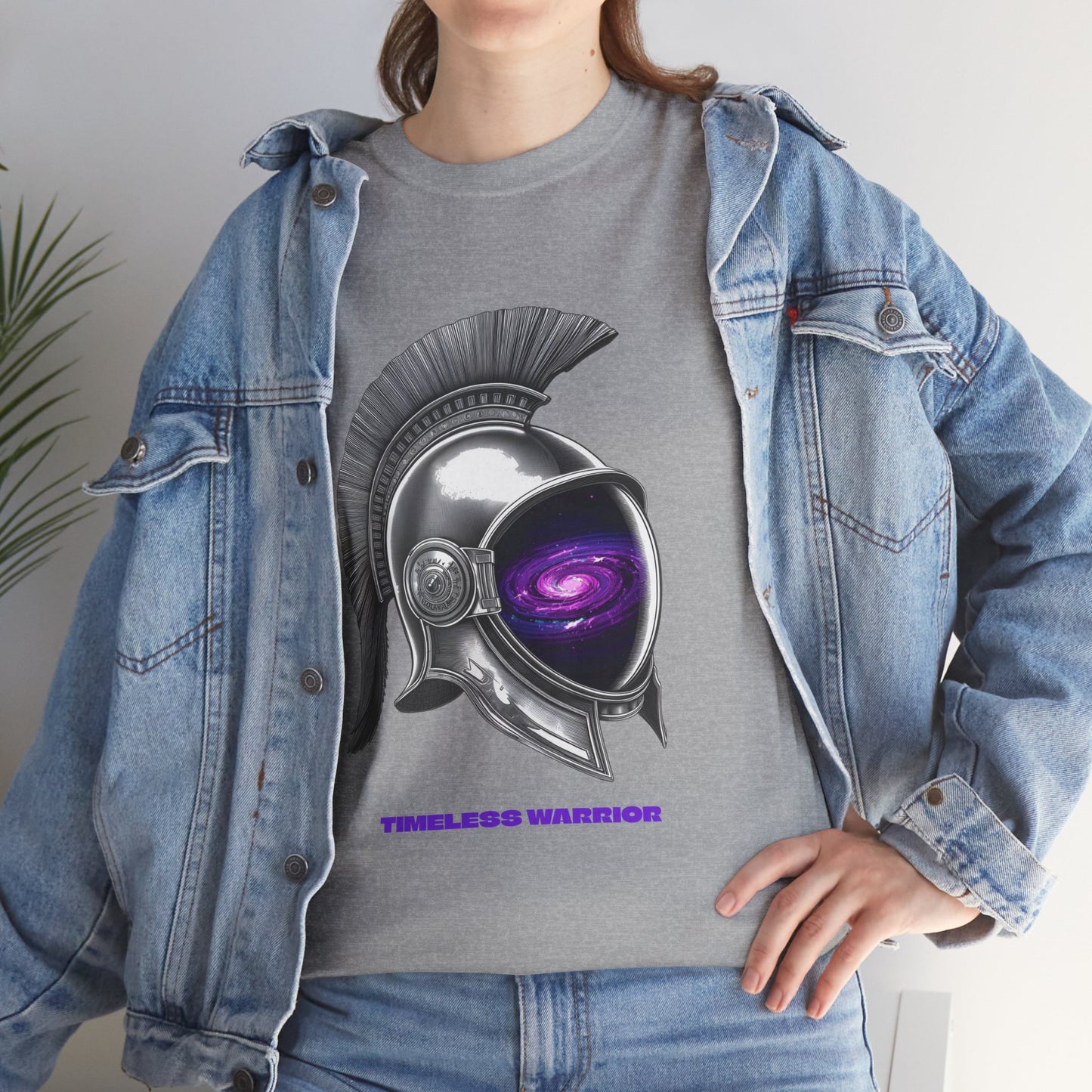 Cosmic Warrior Tee - Galactic Spartan Unisex T-Shirt