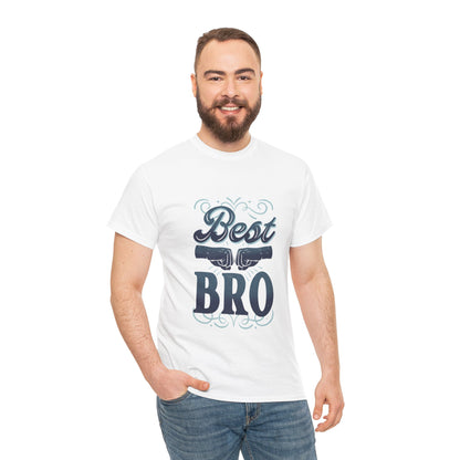 Best Bro Unisex Heavy Cotton Tee | Perfect Gift for Brother
