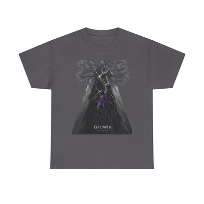 Unisex GROWTH / METROPOLIS T-Shirt | Abstract Tree Root Building Graphic Tee