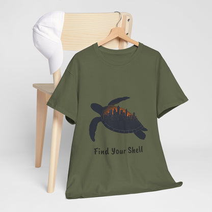 Sea Turtle Tee - Find Your Shell Design