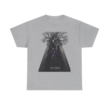 Unisex GROWTH / METROPOLIS T-Shirt | Abstract Tree Root Building Graphic Tee