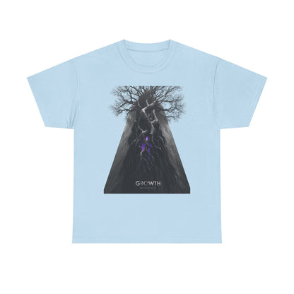 Unisex GROWTH / METROPOLIS T-Shirt | Abstract Tree Root Building Graphic Tee