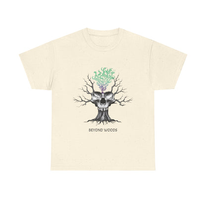 Unisex Gothic Tree of Life Skull Tee