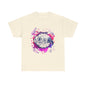 Bird Skull Dreamcatcher T-Shirt - Bohemian Watercolor Graphic