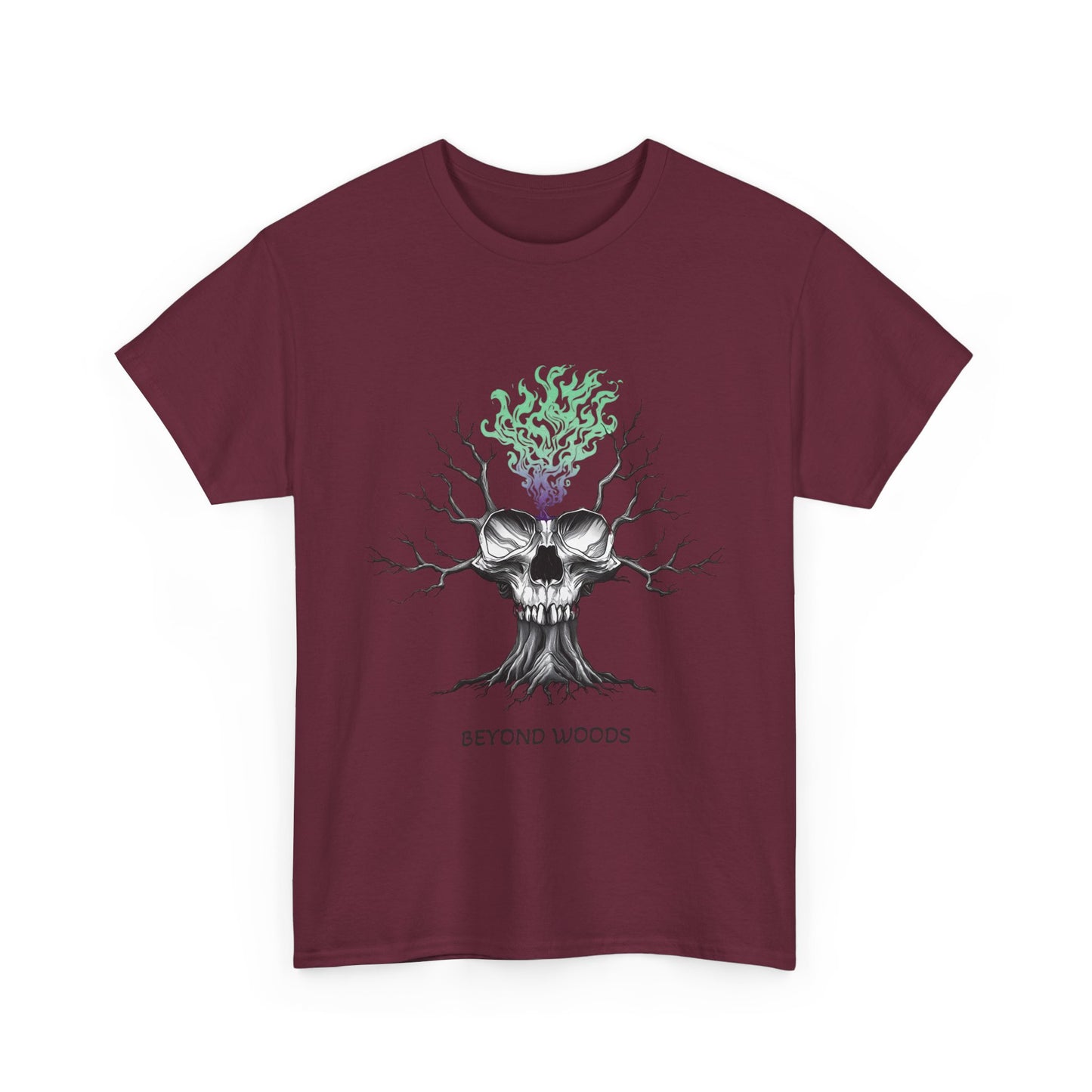 Unisex Gothic Tree of Life Skull Tee