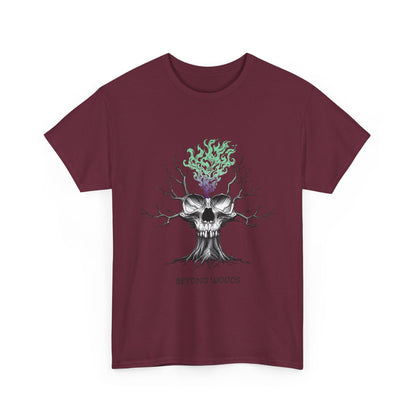 Unisex Gothic Tree of Life Skull Tee