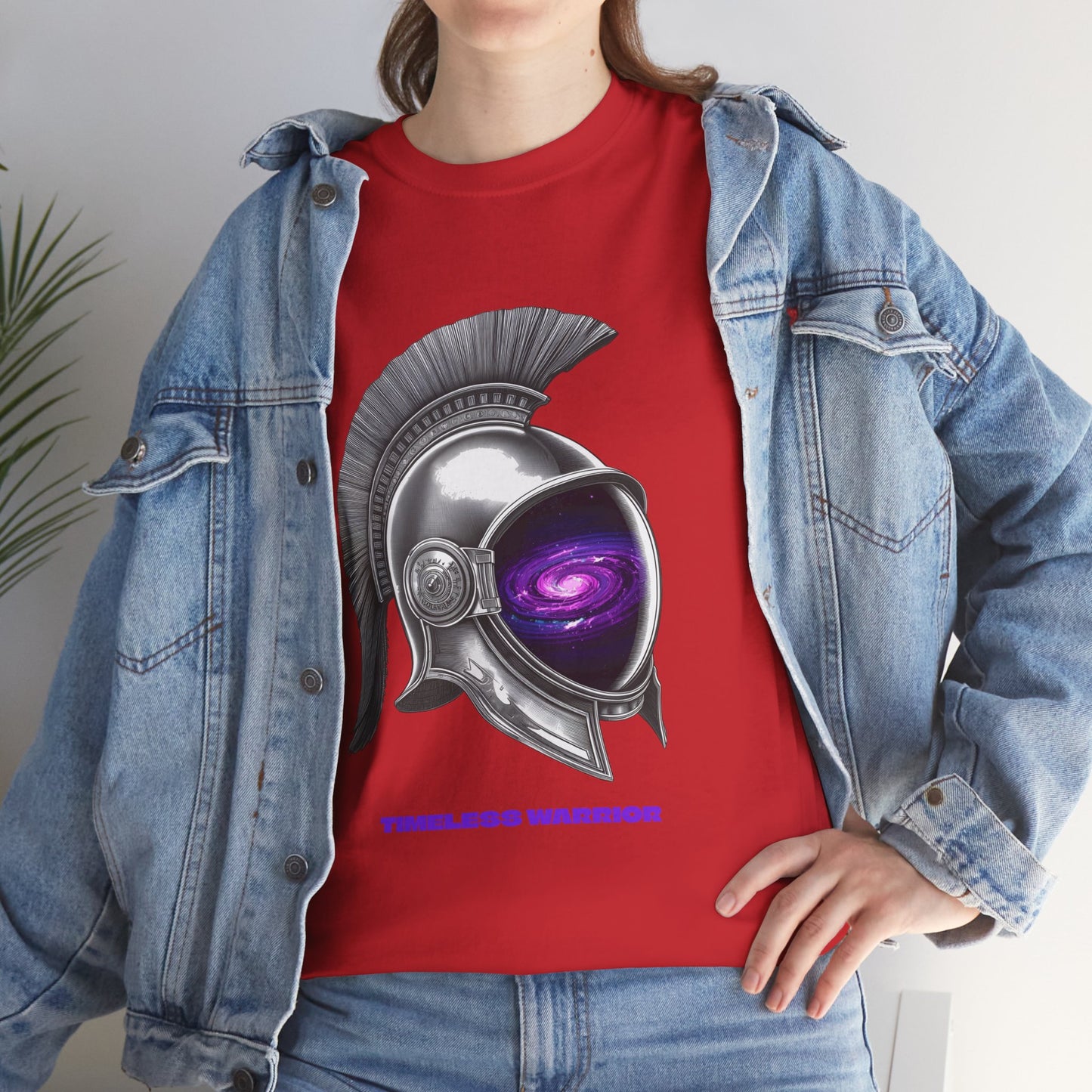 Cosmic Warrior Tee - Galactic Spartan Unisex T-Shirt
