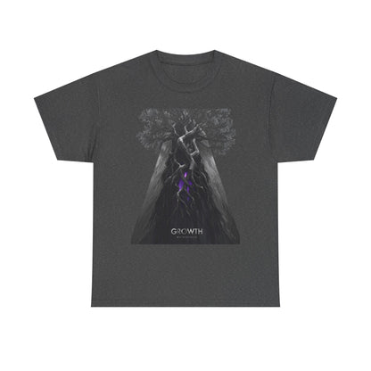 Unisex GROWTH / METROPOLIS T-Shirt | Abstract Tree Root Building Graphic Tee