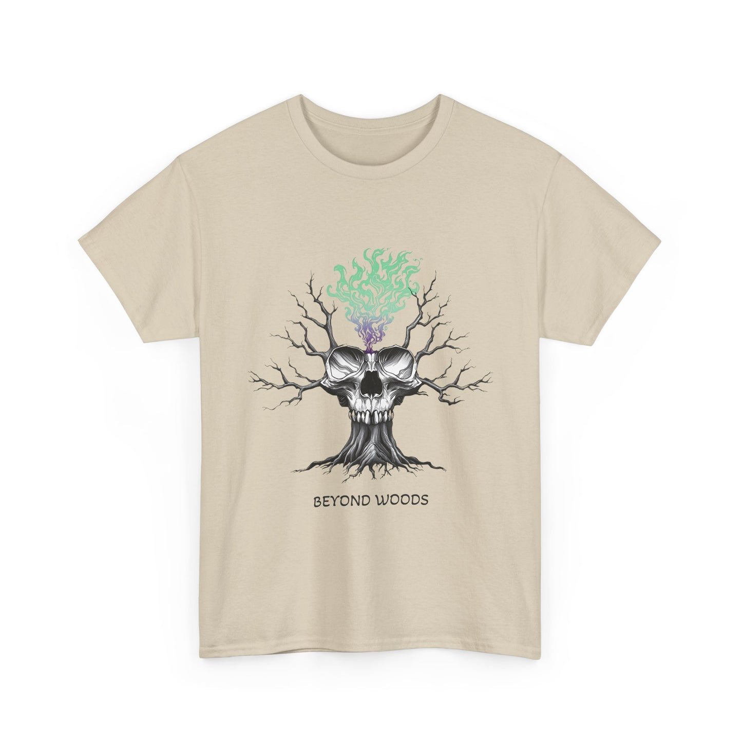Unisex Gothic Tree of Life Skull Tee