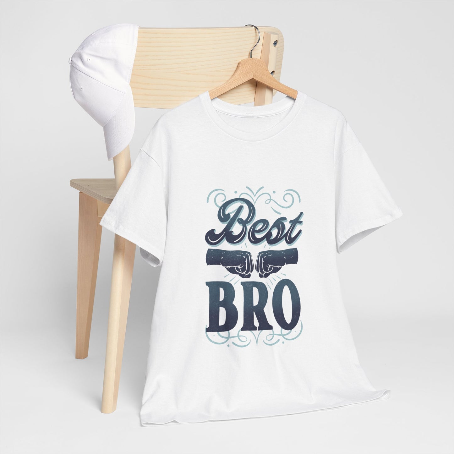 Best Bro Unisex Heavy Cotton Tee | Perfect Gift for Brother