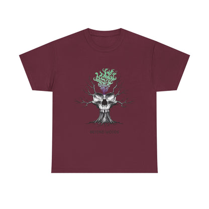 Unisex Gothic Tree of Life Skull Tee