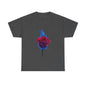 Unisex Blazing Blue Rose T-Shirt - Fire & Flower Graphic Tee