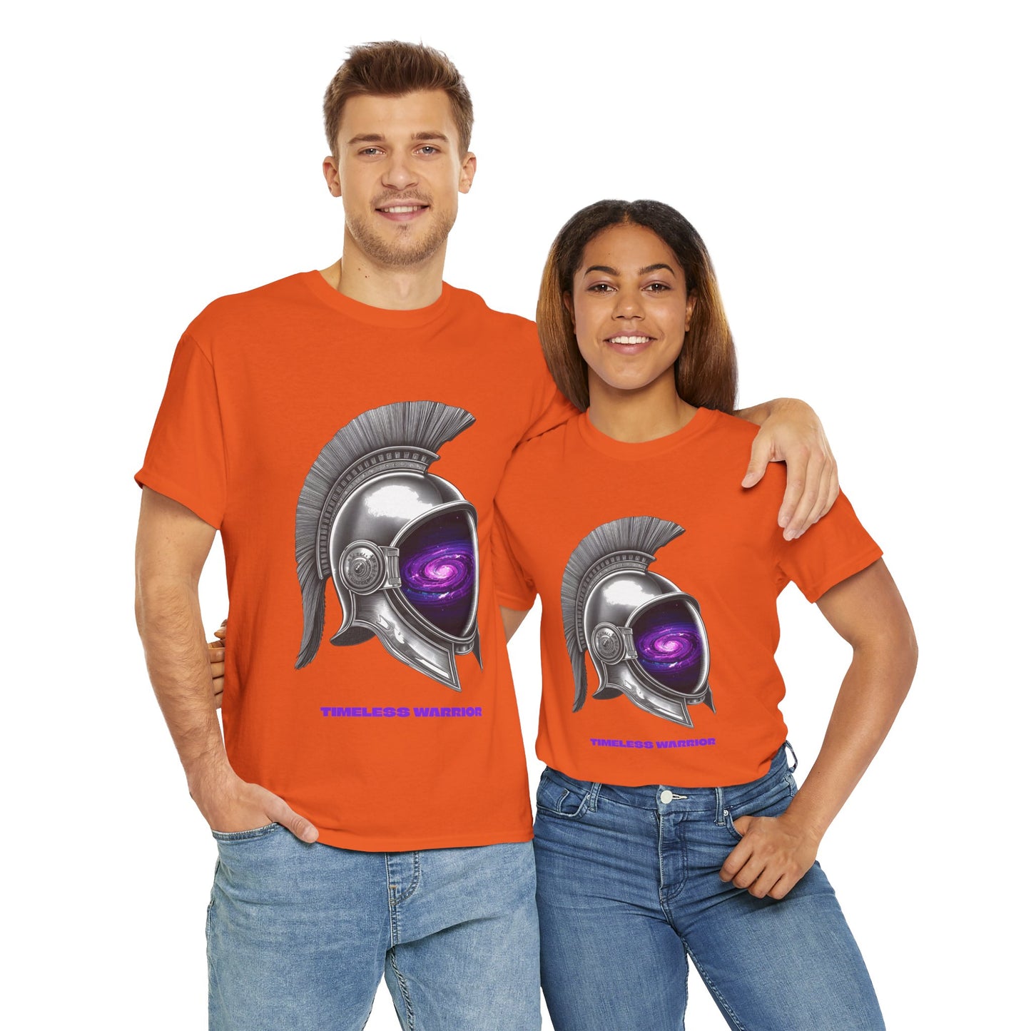 Cosmic Warrior Tee - Galactic Spartan Unisex T-Shirt