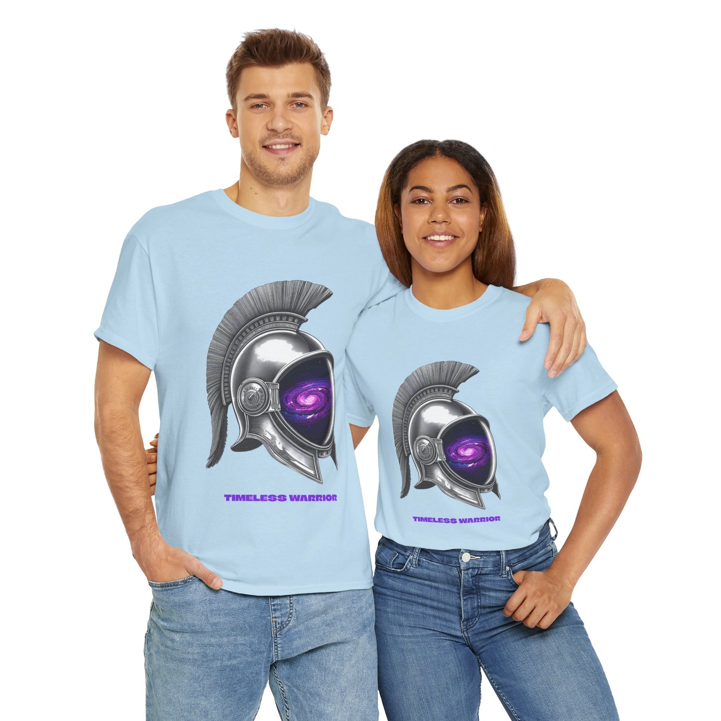 Cosmic Warrior Tee - Galactic Spartan Unisex T-Shirt