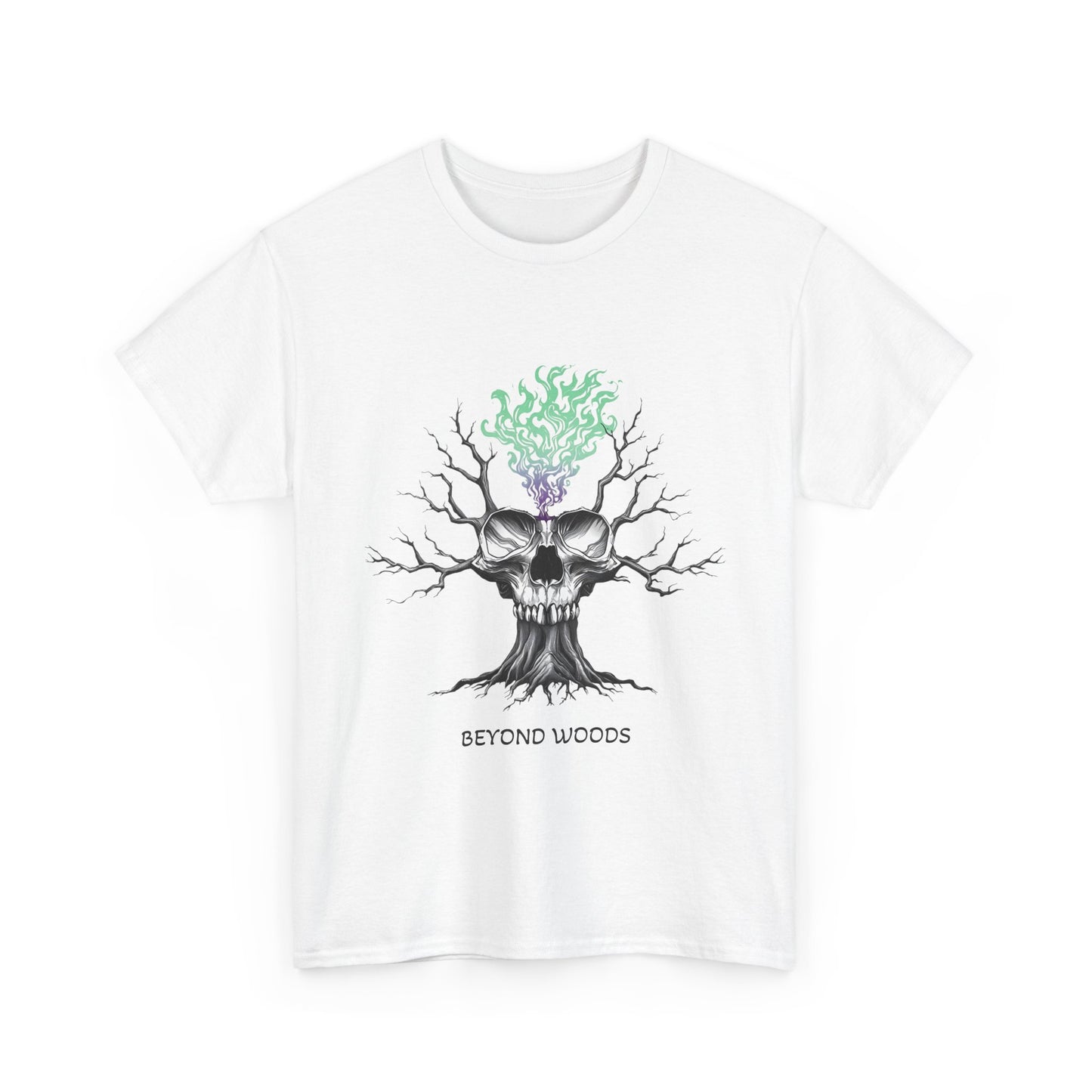 Unisex Gothic Tree of Life Skull Tee