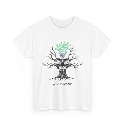 Unisex Gothic Tree of Life Skull Tee