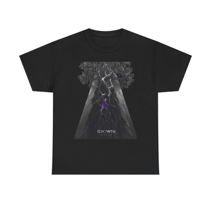 Unisex GROWTH / METROPOLIS T-Shirt | Abstract Tree Root Building Graphic Tee