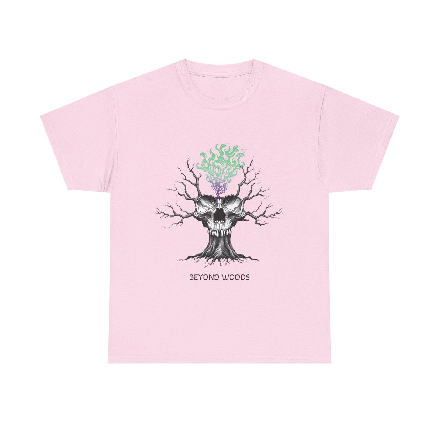 Unisex Gothic Tree of Life Skull Tee