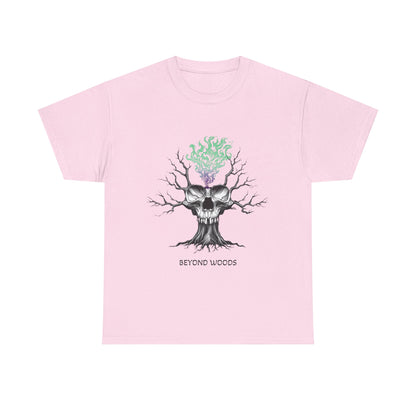Unisex Gothic Tree of Life Skull Tee