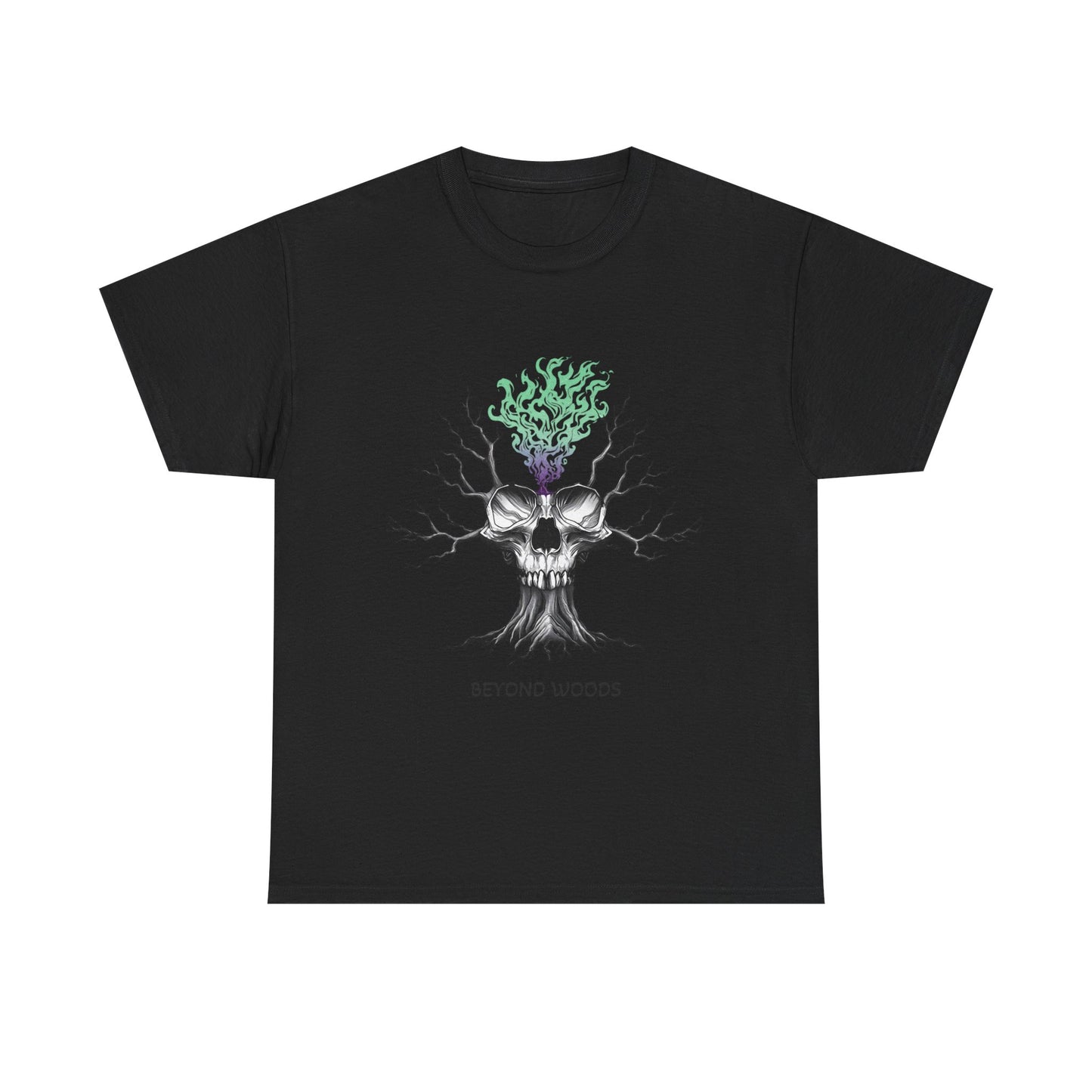 Unisex Gothic Tree of Life Skull Tee