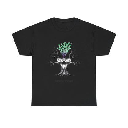 Unisex Gothic Tree of Life Skull Tee