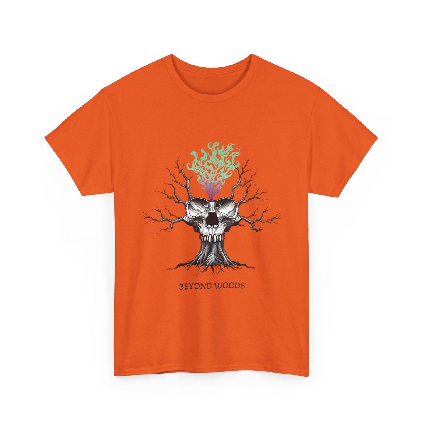 Unisex Gothic Tree of Life Skull Tee