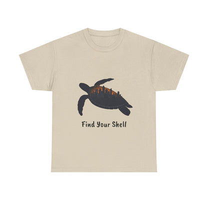 Sea Turtle Tee - Find Your Shell Design